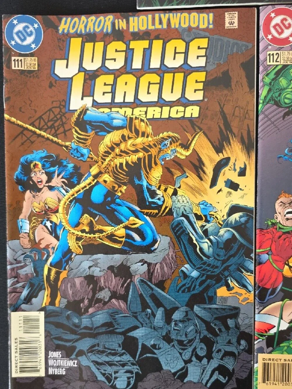DC Comic Book Set Of 6- Justice League